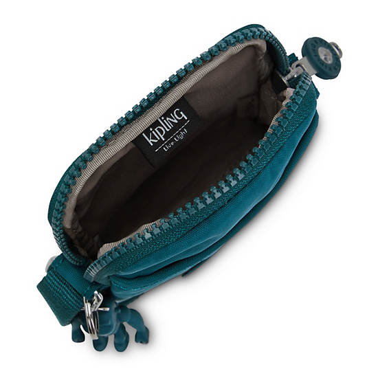 Sac Mobile Kipling Tally Crossbody Turquoise | FR 1851LI